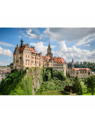 RVSPA01317,Ravensburger - Puzzle castele minunate Castelul Sigmaringen Germania 1000 piese