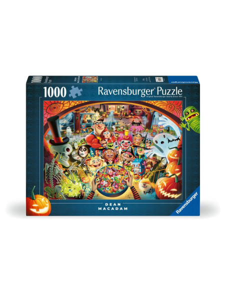 RVSPA01348,Ravensburger - Puzzle Halloween trick or treat 1000 piese