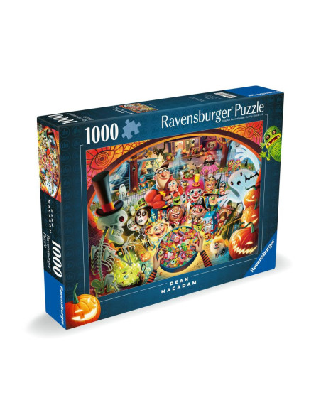 RVSPA01348,Ravensburger - Puzzle Halloween trick or treat 1000 piese