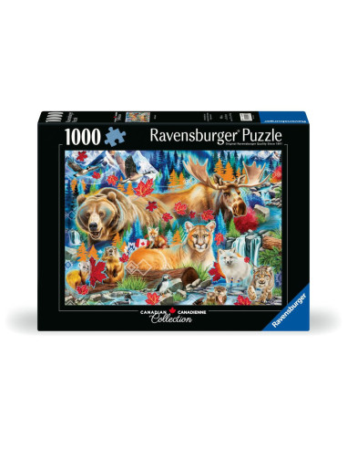 RVSPA01448,Ravensburger - Puzzle de colectie salbaticia Canadei 1000 piese