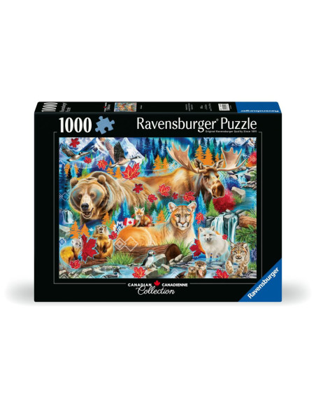 RVSPA01448,Ravensburger - Puzzle de colectie salbaticia Canadei 1000 piese