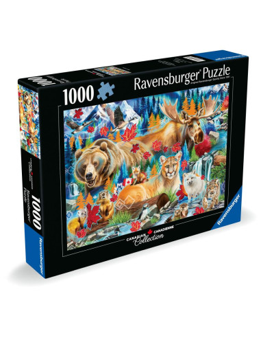 RVSPA01448,Ravensburger - Puzzle de colectie salbaticia Canadei 1000 piese