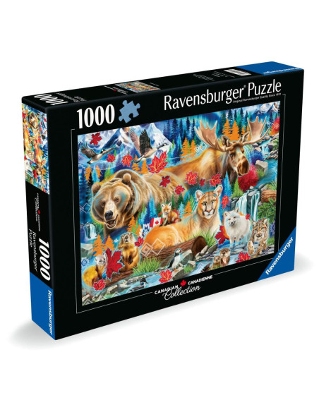 RVSPA01448,Ravensburger - Puzzle de colectie salbaticia Canadei 1000 piese
