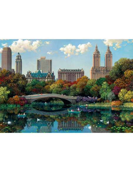 RVSPA01485,Ravensburger - Puzzle podul Bow Central Park New York 1000 piese