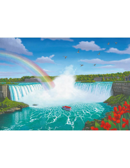 RVSPA01486,Ravensburger - Puzzle de colectie cascada Niagara Canada 1000 piese
