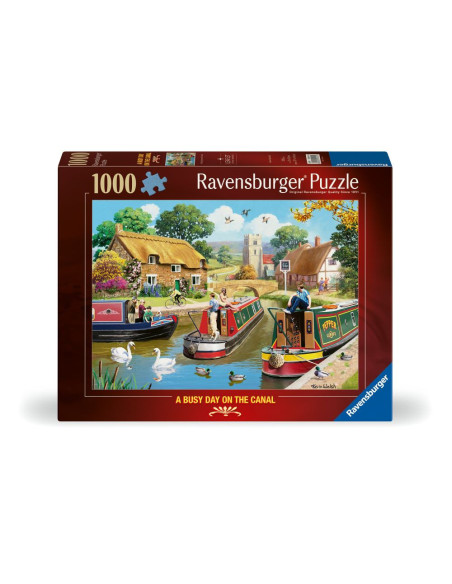 RVSPA01521,Ravensburger - Puzzle o zi agitata pe canal 1000 piese