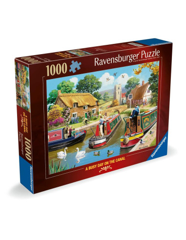 RVSPA01521,Ravensburger - Puzzle o zi agitata pe canal 1000 piese