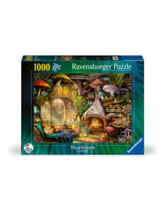 RVSPA01525,Ravensburger - Puzzle coliba ciupercutelor 1000 piese
