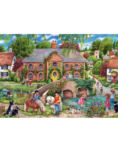 RVSPA01526,Ravensburger - Puzzle viata la sat 1000 piese