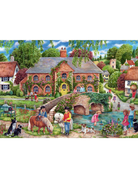 RVSPA01526,Ravensburger - Puzzle viata la sat 1000 piese