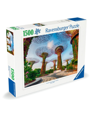 RVSPA01396,Ravensburger - Puzzle Gardens by the Bay Singapore 1500 piese