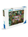 RVSPA01416,Ravensburger - Puzzle raftul vrajitoarei 2000 piese
