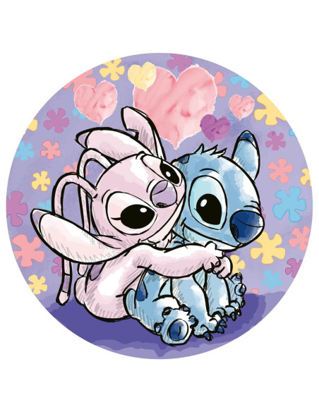 RVSPA17581,Ravensburger - Puzzle rotund Disney Stitch 500 piese