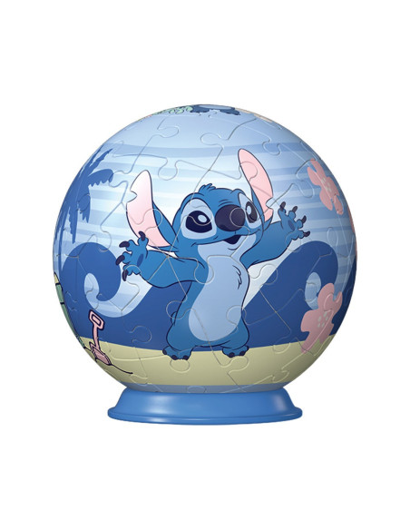 RVS3D11597,Ravensburger - Puzzle 3D bila Disney Stitch 54 piese