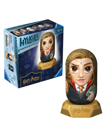 RVS3D08001,Ravensburger - Puzzle 3D Hylkies Harry Potter mini figurina de colectie Hermione Granger 54 piese