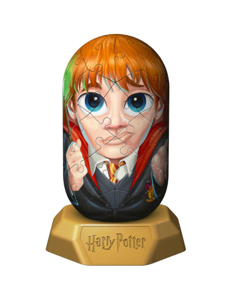 RVS3D08002,Ravensburger - Puzzle 3D Hylkies Harry Potter mini figurina de colectie Ron Weasly 54 piese