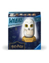 RVS3D08003,Ravensburger - Puzzle 3D Hylkies Harry Potter mini figurina de colectie Hedwig 54 piese