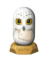 RVS3D08003,Ravensburger - Puzzle 3D Hylkies Harry Potter mini figurina de colectie Hedwig 54 piese
