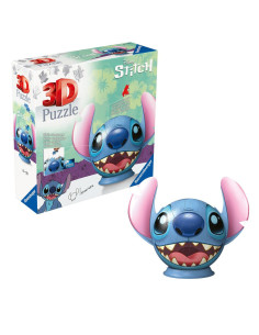 RVS3D11574,Ravensburger - Puzzle 3D Disney Stitch figurina Stitch cu urechi 72 piese