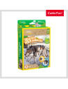 CUDS1073h,Cubic Fun - National Geographic Animale Salbatice Puzzle 3D Lup Cenusiu 58 piese