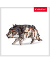 CUDS1073h,Cubic Fun - National Geographic Animale Salbatice Puzzle 3D Lup Cenusiu 58 piese