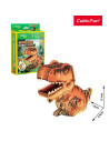 CUDS1169h,Cubic Fun - National Geographic Dinozauri Puzzle 3D Tiranozaur 47 piese