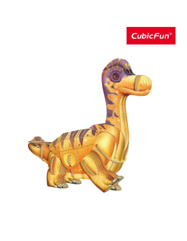 CUDS1170h,Cubic Fun - National Geographic Dinozauri Puzzle 3D Brahiozaur 54 piese