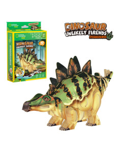 CUDS1171h,Cubic Fun - National Geographic Dinozauri Puzzle 3D Stegozaur 51 piese