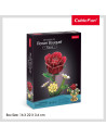 CUW3301h,Cubic Fun - Buchet de flori 3D Trandafir 120 piese