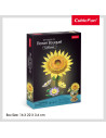 CUW3303h,Cubic Fun - Buchet de flori 3D Floarea Soarelui 102 piese
