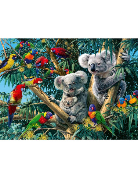 RVSPA00206,Ravensburger - Puzzle Koala in copac 500 piese design nou