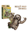 CUDS1175h,Cubic Fun - National Geographic Animale Salbatice Puzzle 3D Lenes cu trei degete 52 piese