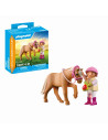 PM71887,Playmobil - Set 2 figurine fetita cu ponei