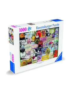 RVSPA00547,Ravensburger - Puzzle colectia etichete de vin 1000 piese design nou