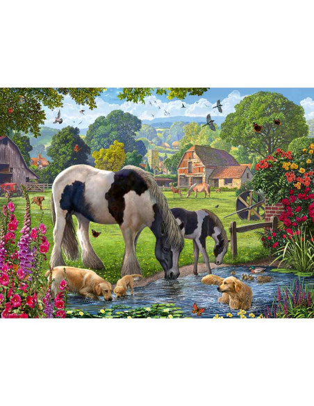 RVSPA01570,Ravensburger - Puzzle Poneii din Hadlow 500 piese
