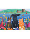 RVSPA01575,Ravensburger - Puzzle animalute la castelul Eilean Donan 1000 piese