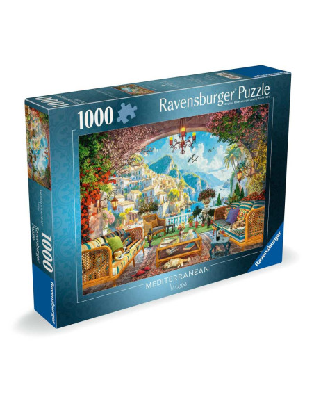 RVSPA01576,Ravensburger - Puzzle terasa mediteraneana 1000 piese