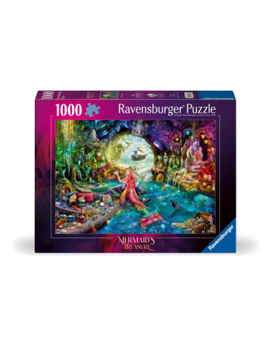 RVSPA01577,Ravensburger - Puzzle comoara sirenelor 1000 piese