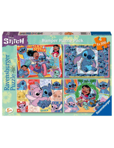 RVSPC05731,Ravensburger - Puzzle Disney Stitch 4x100 piese 2