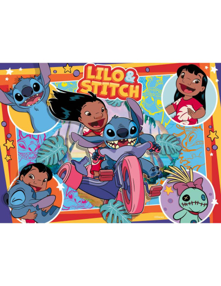 RVSPC05731,Ravensburger - Puzzle Disney Stitch 4x100 piese
