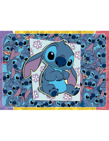 RVSPC05731,Ravensburger - Puzzle Disney Stitch 4x100 piese