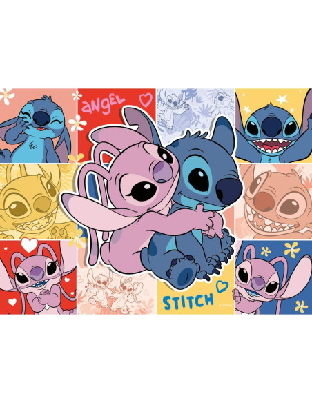 RVSPC05731,Ravensburger - Puzzle Disney Stitch 4x100 piese