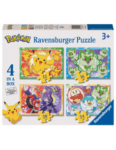 RVSPC04026,Ravensburger - Puzzle Pokemon 4 buc in cutie 12 16 20 24 piese 2