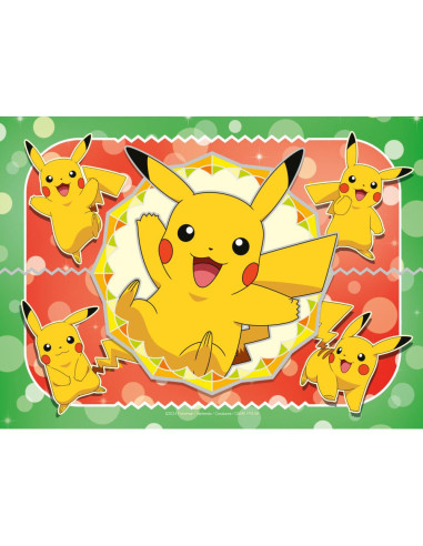 RVSPC04026,Ravensburger - Puzzle Pokemon 4 buc in cutie 12 16 20 24 piese