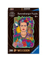 RVSPA01540,Ravensburger - Puzzle din lemn Frida Kahlo 300 piese