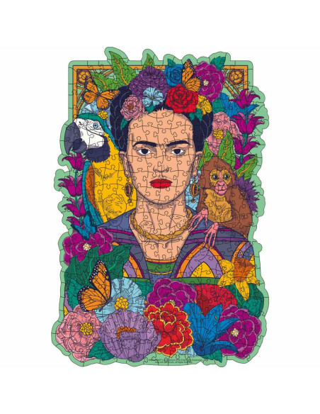RVSPA01540,Ravensburger - Puzzle din lemn Frida Kahlo 300 piese