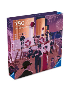RVSPA01544,Ravensburger - Puzzle artistic Titanic 750 piese