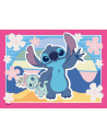 RVSPC04178,Ravensburger - Puzzle interactiv cu buton sonor pentru testarea rapiditatii Disney Stitch 4x35 piese