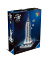 RVS3D08026,Ravensburger - Puzzle 3D iconic Empire State Building cu LED 216 piese model de colectie in miniatura