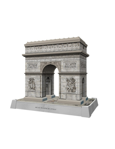 RVS3D08029,Ravensburger - Puzzle 3D iconic Arcul de Triumf cu LED 216 piese model de colectie in miniatura